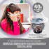 MIDOLA Kids Headphones Bluetooth 5.3, Wireless 60H Play Time, Volume Limited Over Ear Headset for Travel