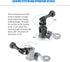 Motorcycle Rearview Mirror Mount for GoPro, Aluminum Bracket Holder (360 Degree Rotation & 10mm Hole) Compatible with