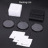 ARTCISE 4+6+8 Set (58mm) Star Filter Kit: Point Cross Screen Lens Filters with Pouch for DSLR/Mirrorless Cameras