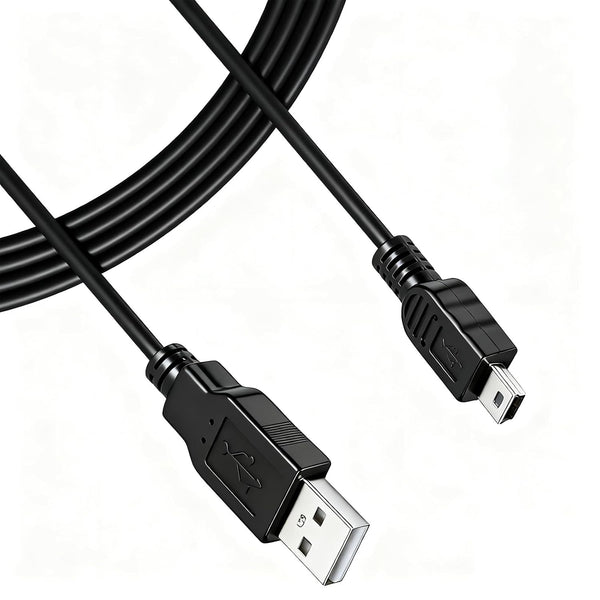 Mini USB 2.0 5V DC Charging Cable Compatible with Uniden Bearcat Model