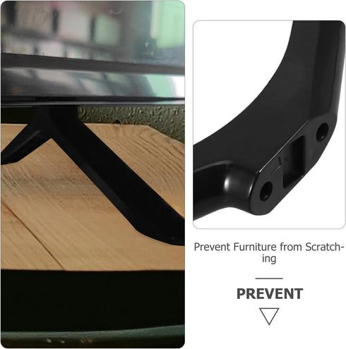 Universal Tv Stand Legs with Screws Replacement Tv Feet TVs Tabletop Base Stand Legs Tv Pedestal Stand Mount Leg