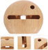 IMIKEYA Sound Amplifying Phone Stand Wooden Cellphone Holder Smartphone Stand Deep Sound Desktop Smartphone Bracket