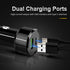 Wireless Phone Charging Pad Silicone Material Dual Charging Ports 15W Adapter for Smartphone Phone for Toyota