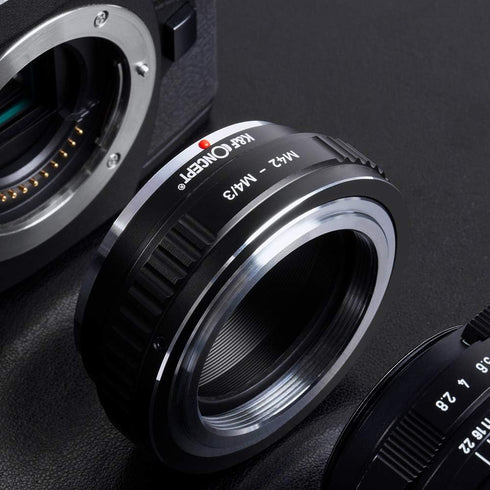 K&F Concept M42 Lens to Micro 4/3 Lens Adapter - Fits Olympus PE, Panasonic Lumix