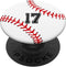 Baseball Softball Jersey Number #17 PopSockets Swappable Grip - Perfect for Baseball Player Gifts