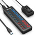 Wenter 11-Port Powered USB 3.0 Hub, Splitter with 7 Data Transfer Ports + 4 Smart Charging Ports