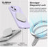 SURPHY iPhone 15 Plus Case (6.7 inch, 2023) - Liquid Silicone, MagSafe Compatible, Lilac + 2 Pack Screen Protector.