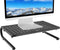 WALI Laptop Riser and Monitor Stand for Desk, Organizer for Monitor and Printer, Home, Office, School (STT001), 1 Pack,