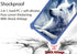 jioeuinly Luminous Effect Case for Nuu B10, Compatible with Tempered Glass Screen Protector, Hard PC + Soft Silicone