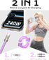 PD240W 3.93ft) Phone Lanyard Crossbody USB C Cable, USB C to USB C Cables, Anti Theft Phone Strap Universal Cell Phone