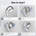 Open Ear Bluetooth 5.4 Earbuds, IPX6 Waterproof Air Conduction Headphones, 50H Playtime, Ergonomic Ear Hook, Built-in
