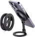 SHINEWEE Double Magnetic Ring Phone Holder Quick Attach to Any Iron Surface |