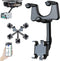 Maxicea Phone Holder for Rear View Mirror, 360° Adjustable Car Mount for Phone and GPS Holder