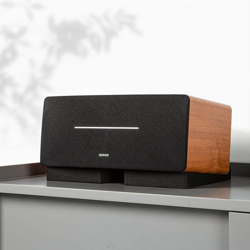 SS5 Studio Monitor Isolation Pads, High-Density Acoustic Foam Tilted Tabletop Speaker Stands for Midsize Bookshelf