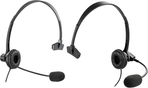 Arrowmax AHDH1000-K2 Over-The-Head Headphone Compatible with BaoFeng BTECH UV-5R and Kenwood 2-PIN Radios