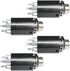 CESS 6.35mm 1/4 Inch Female Stereo TRS Audio Socket Jack Connector Panel/Chassis mount - 6.35mm Stereo Socket (4 PACK)