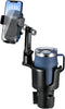 This Hill Cup Holder Phone Mount for Car, Upgraded 2 in 1 Expander with Adjustable Base, 360 Degree Rotation