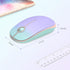 Unipows Wireless Mouse, 2.4G Slim Portable Computer Mouse with Nano Receiver, Less Noise Mobile Optical Mice for
