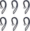 Universal Replacement Ear Hooks for Bluetooth Headset, 6 Pcs Small Clamp Ear Loop Clips