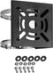 WiTi Universal Vertical Pole Mount for Security Camera, Solid Metal Corner Bracket with 2 Loops