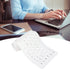 Roll-up Silicone Keyboard, Waterproof and Flexible USB Wired Keyboard, Lightweight Portable 85 Keys (White)