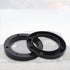 2PCS Black Plastic Speaker Spacer Adaptor Ring Mounting Bracket for 6.5 inches Dia Speakers