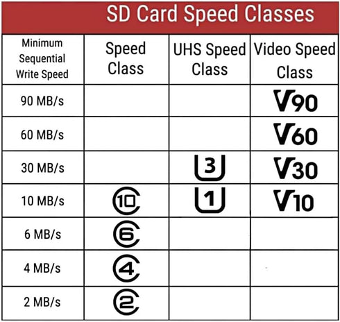 SECULINK FAT32 10 24/7 (32GB) TF Memory Card Format Class High Speed Reading/Writing Recording for Security Camera Dash