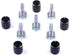 5Pcs 360 Degree Rotary Encoder Code Switch, Digital Potentiometer with Push Button for Arduino, Pack of 5