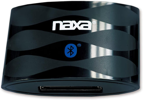 NAXA Electronics NAB Bluetooth Wireless Adapter and Receiver for iPod, iPhone, and iPad (Black)