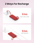 Coowisty Pack 10000mAh 5 2 Portable Charger Power Bank, External Battery with Cords Wires, Light Travel Essentials