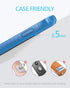 NANAMI Fast Wireless Charger - Qi Certified Charging Stand 7.5W for iPhone 15/14/13/12/SE 2020/11/XS Max, 10W for