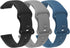 OnePlus Watch 2 Band, Soft Silicone Sport Replacement Straps for 46mm / 1 Smart Watch