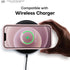 LOVE 3000 iPhone 12/iPhone 12 Pro Case, Premium Silicone with Soft Anti-Scratch Lining - Pink Sand