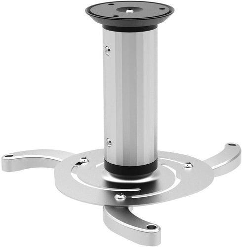 Cmple - Universal Adjustable Ceiling Projector Mount, 360 Degree Swivel Rotatable Projector Bracket