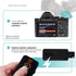 Foto&Tech IR Wireless Remote Control for Sony A7R IV III II, A7III A9 A7 II A7 A7R A7S A6600 A6500 A6400 A6300 A6000