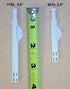 Blind Shade Repair 5pc (3 1/2" - Shutter Clearview Joiner White Long)