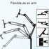 SAMHOUSING 360-degree 4.7~12.9 Inch-Screen Tablet Floor Stand, Adjustable Universal Rotatable Metal Tablet Holder