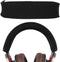Geekria Flex Fabric Headband Cover for ATH-MSR7, Easy DIY Installation, Black