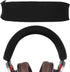 Geekria Flex Fabric Headband Cover for ATH-MSR7, Easy DIY Installation, Black