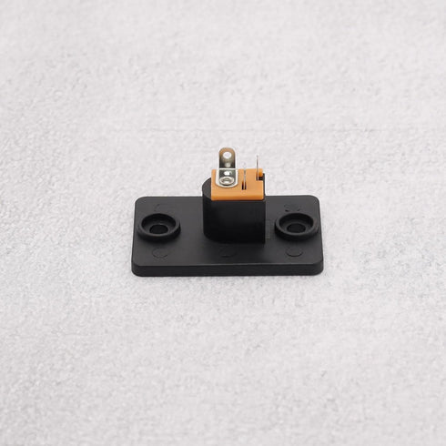Micro Traders 5 5.5mmx2.1mm Pairs Male Jack & Female Socket Panel Mount Barrel Jack Plug DC Socket Plug for Recorders