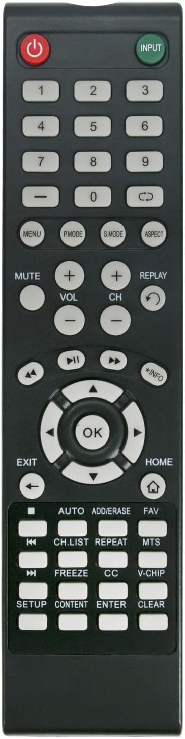 JX8040A Remote Control Compatible with Element HD Digital LED TV ELEFT406 ELEFT466 ELEFT502 New