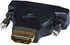 Monoprice DVI-D Dual Link M1-D(P&D) Male to HDMI Female Adapter - Gold Plated, Black