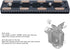 Akozon 1/4in 3/8in Camera Plate Aluminum Alloy Baseplate Screw for DSLR Mirrorless Action Compact Tripod Mount