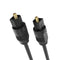 Optical Audio Cable 3ft - Cmple, Slim Fiber Optic, Ultra-Thin Gold Plated Toslink Cable for Soundbar, TV