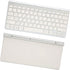 ASHATA German & English Bilingual Language Keyboard, 2.4G Cordless Keyboard for Desktop, Laptop, Tablet, Plug and Play