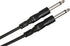 Hosa CPP-101 1 Foot Interconnect Cable, 1/4-inch TS Male to 1/4-inch TS Male