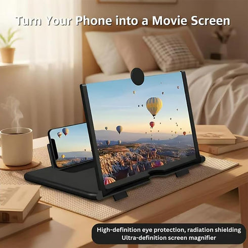 Generic 12" (8.7 5.1 12" (8.7 5.1 Sn Magnifier New Version, Foldable Phone Sn Magnifier, Mobile Phone Magnifier