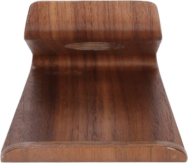Wood Cell Phone Holder Stand for Cell Phone and Tablet Holder (Walnut)