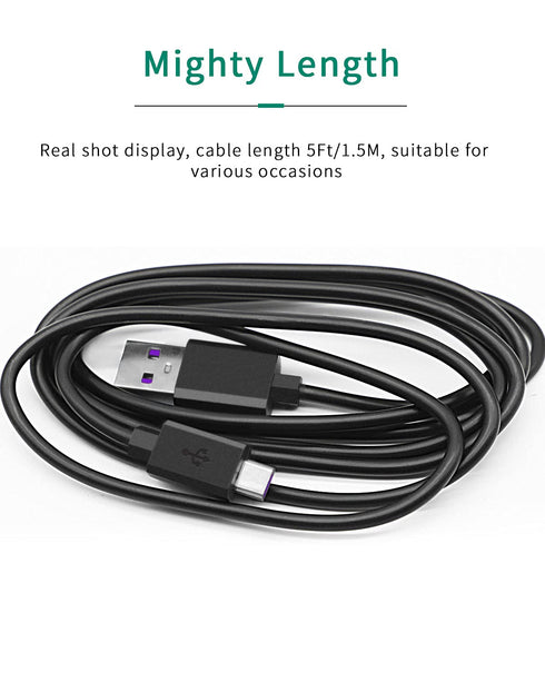 JMDDS TOZO HT2 HA1 T6 T10 A1 T12 A3 A2 O2 NC2 NC3 NC7 NC9 W1 W3 PA2 PA1 PE1 USB-C to USB-A Charging Cable for OpenEgo
