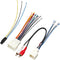 RED WOLF Radio Wiring Harness RCA Plug with 12V to 5V Step